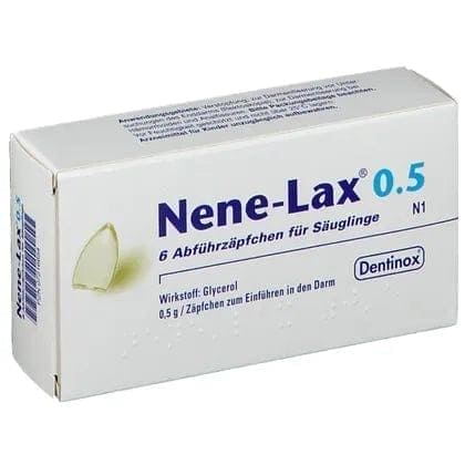 Nene Lax 1.0 glycerol suppositories for infants, anal fissure treatment - UKDorf