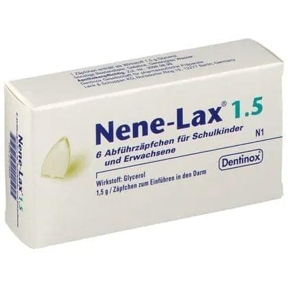 NENE LAX 1.5 glycerol suppository for school children and adults - UKDorf