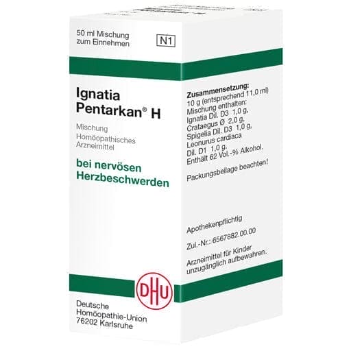 Nervous system disorders, Nervous heart, IGNATIA PENTARKAN H Liquidum - UKDorf