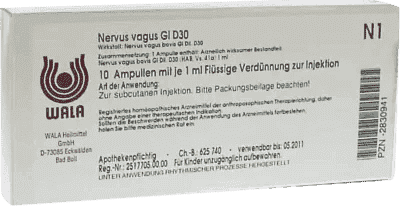 NERVUS VAGUS GL D 30 ampoules, How to treat depression, epilepsy, migraines - UKDorf