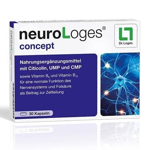 NEUROLOGES concept capsules 30 pc citicoline UK