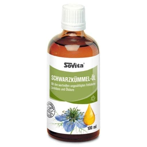 Nigella sativa, fatty acid, linoleic acid, oleic acid, SOVITA black cumin oil - UKDorf