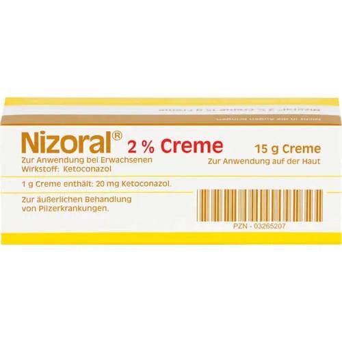 NIZORAL 2% Cream, Athlete's foot, yeast fungi, filamentous fungi - UKDorf
