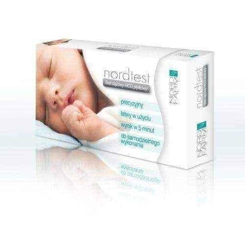 Nordtest HCG pregnancy test plate 1pc. home pregnancy test UK