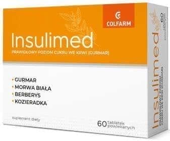 Normal blood sugar levels, Insulimed, gurmar, white mulberry, fenugreek, barberry - UKDorf