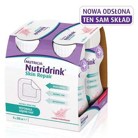 Nutridrink Skin Repair with strawberry flavor - UKDorf