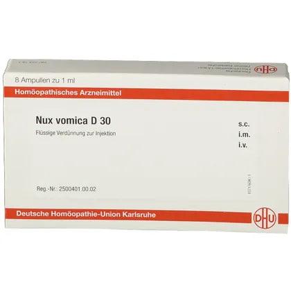 NUX VOMICA D 30 ampoules - UKDorf