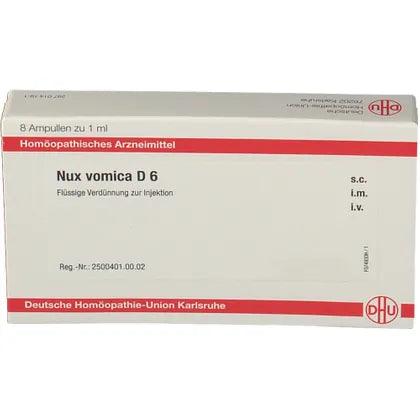 NUX VOMICA D 6 ampoules - UKDorf