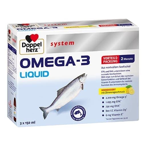 Omega-3 Liquid system, vitamins E and D - UKDorf