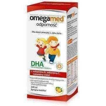 Omegamed RESISTANCE syrup 140ml, resistance UK