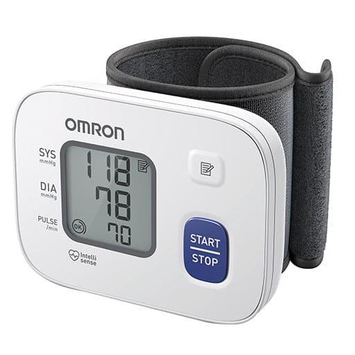 OMRON RS2 wrist blood pressure monitor HEM-6161-D - UKDorf