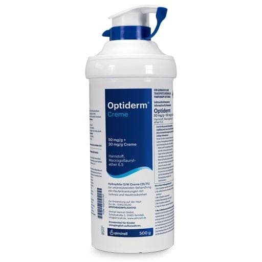 OPTIDERM cream in a dispenser - UKDorf