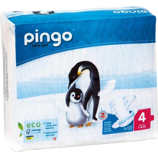 ORGANIC DIAPERS maxi 7-18 kg Pinguin PINGO SWISS - UKDorf