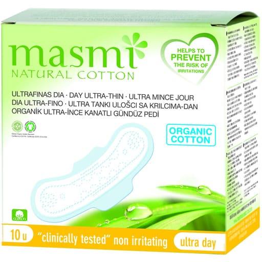 ORGANIC PADS ultra day 100% organic cotton MASMI - UKDorf