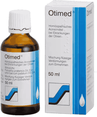 OTIMED mixture of liquid, ear infection treatment, dilutions - UKDorf