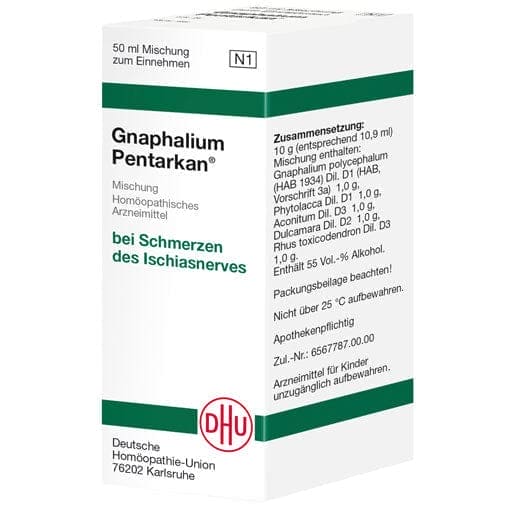 PAIN, sciatic nerve pain, lumboischialgia, GNAPHALIUM PENTARKAN Mixture - UKDorf