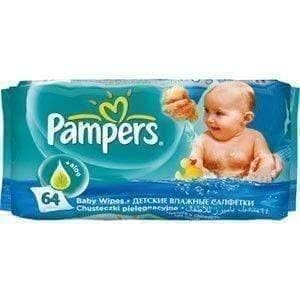 PAMPERS BABY WIPES FRESH x 64 art contribution uk-usa UK