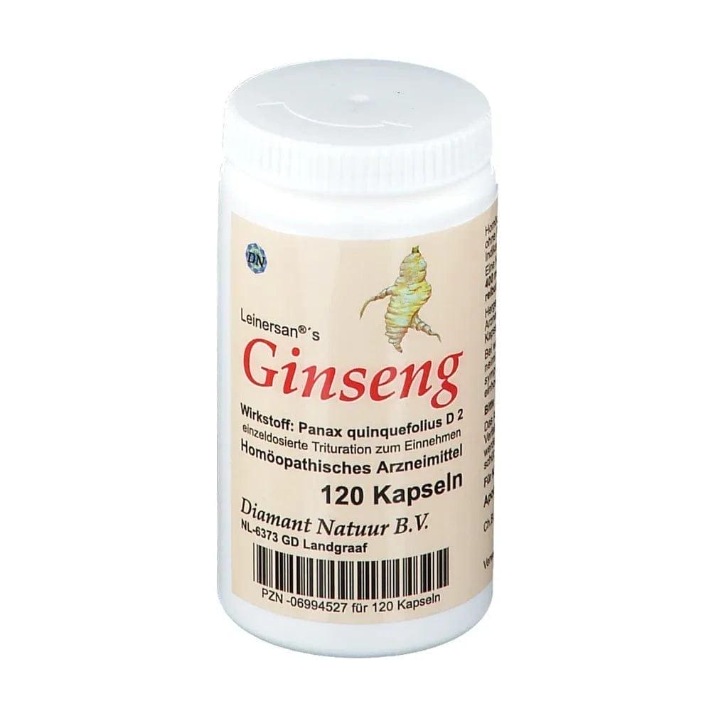 Panax quinquefolius, GINSENG CAPSULES - UKDorf