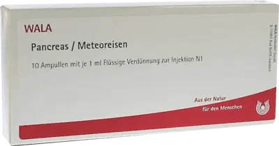 PANCREAS, METEOREISEN ampoules - UKDorf