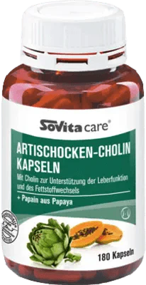 Papain from papaya, SOVITA CARE artichoke choline capsules - UKDorf