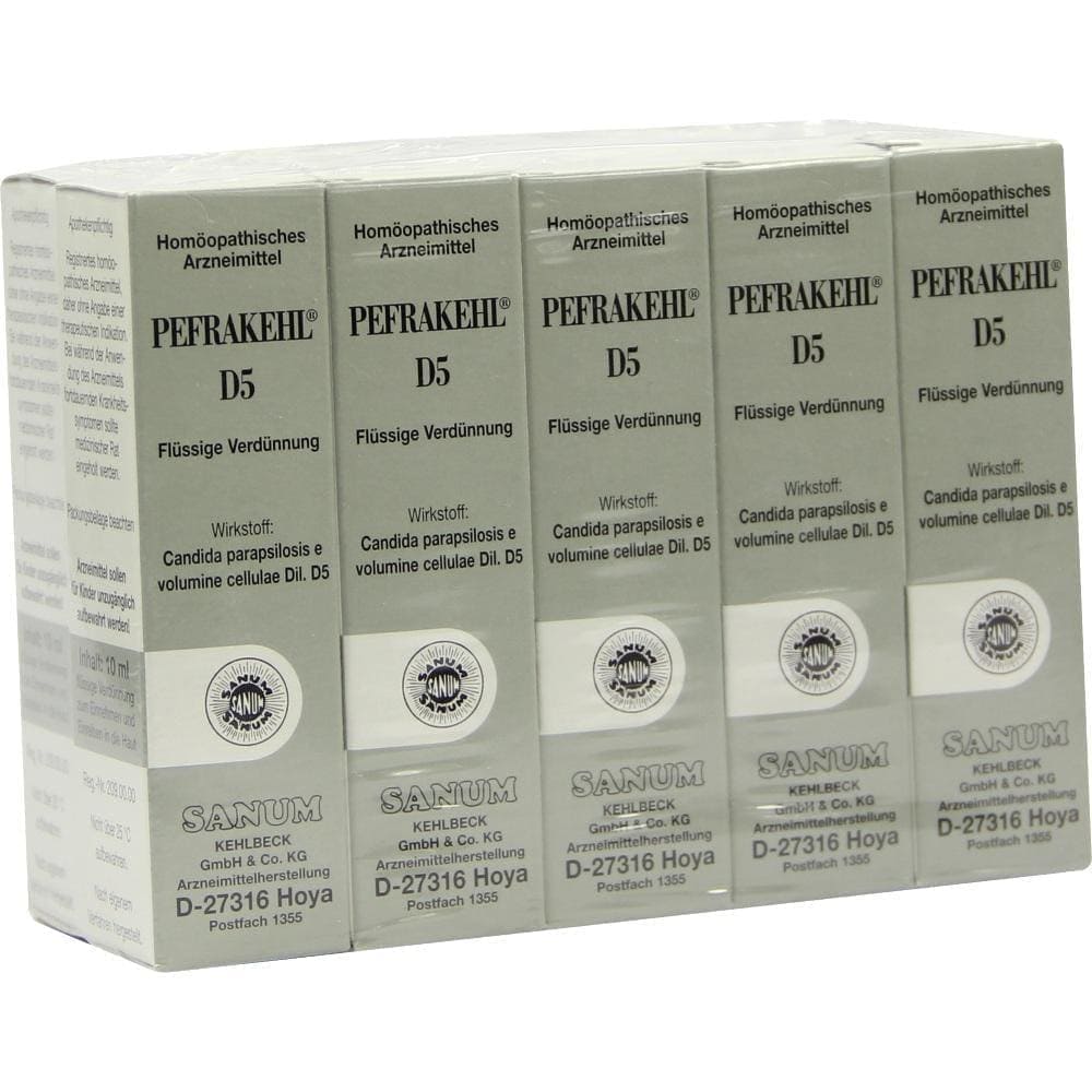 PEFRAKEHL, Candida parapsilosis drops D 5 UK