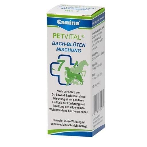 PETVITAL Bach flower N7 Globuli vet. UK