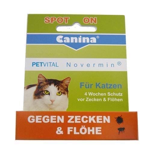 PETVITAL Novermin liquid for cat, cats 2 ml UK