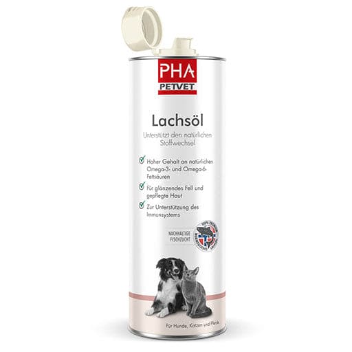 PHA salmon oil for dogs/cats/horses - UKDorf