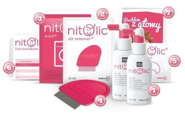 PIPI NITOLIC against head lice 100ml set UK