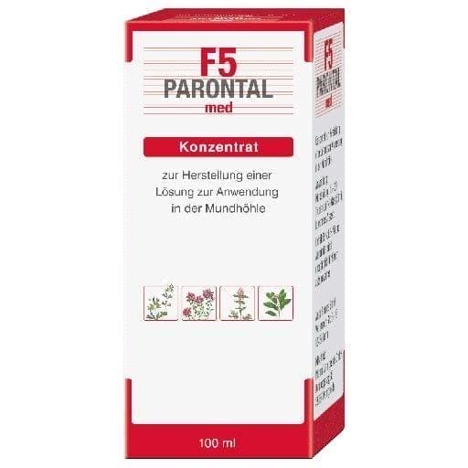 Plaque, bad breath, aphthous ulcers, PARONTAL F5 med concentrate - UKDorf