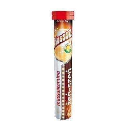 Plusssz Multivitamins + Ginseng x 24 effervescent tablets UK