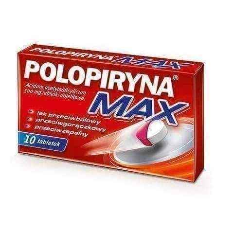 Polopiryna MAX 10 x 0.5g gastro-resistant tablets