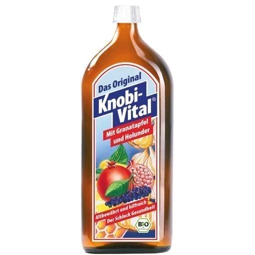 Pomegranate juice, elder organic, KNOBIVITAL - UKDorf