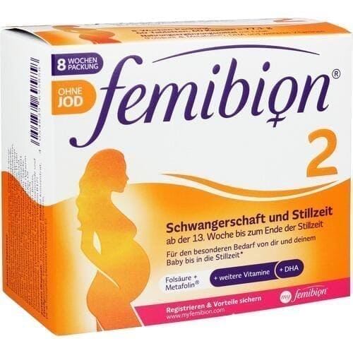 Pregnancy, FEMIBION 2 pregnancy + breastfeeding period without iodine - UKDorf