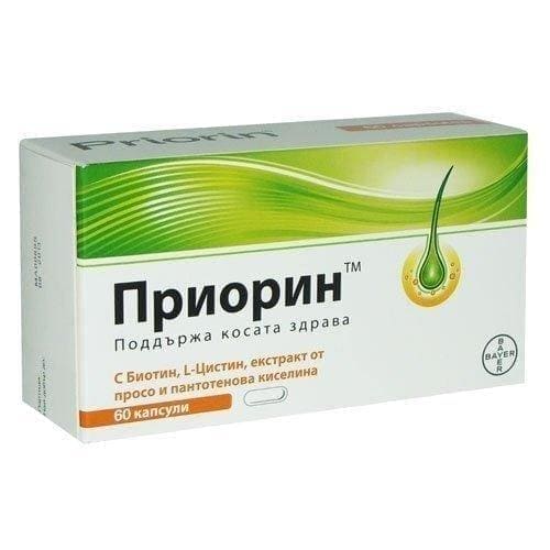 PRIORIN x 60 capsules hair loss treatment UK