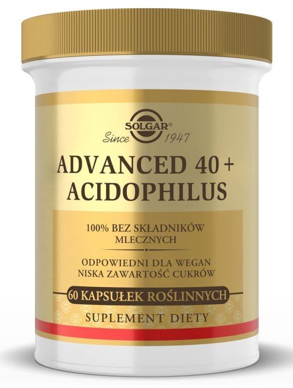 Probiotic bacteria, SOLGAR Advanced 40+ Acidophilus - UKDorf