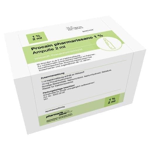 PROCAINE, local anesthetic 1% ampoules - UKDorf