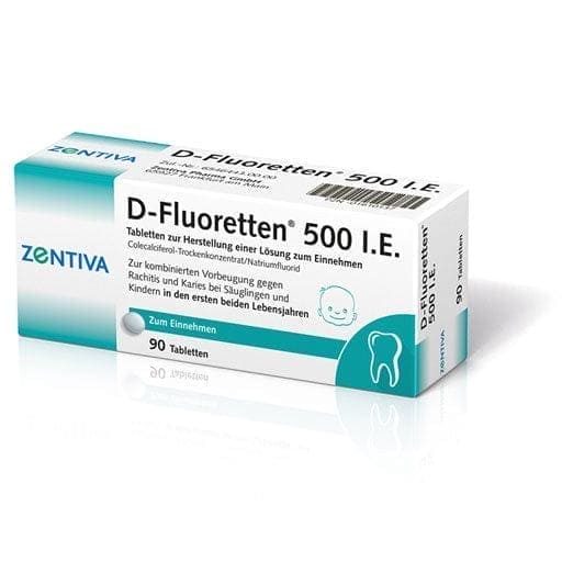 Prophylaxis, D FLUORETTES 500 tablets - UKDorf