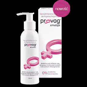 PROVAG Emulsion, intimate wash UK