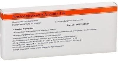 PSYCHONEUROTICUM N ampoules 10X5 ml Amanita muscaria UK