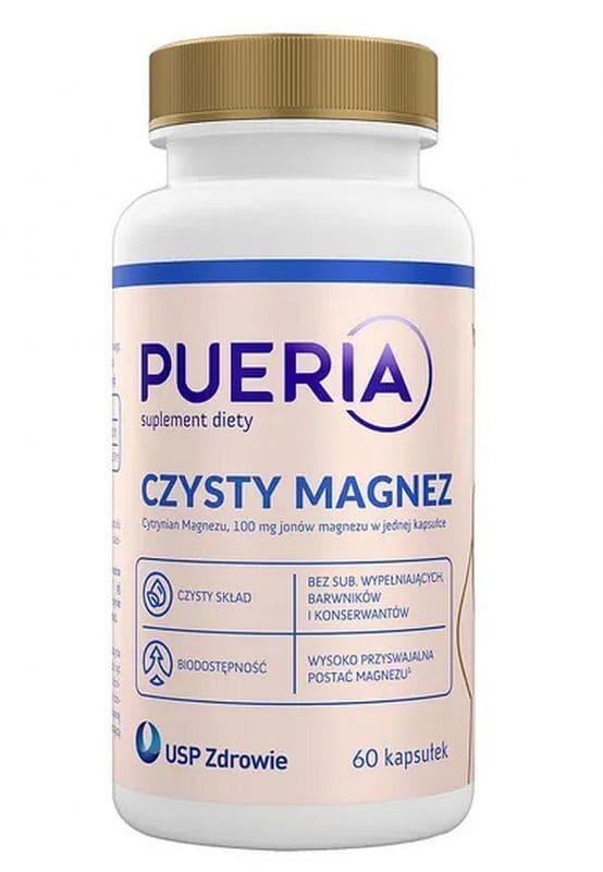 Pueria Pure Magnesium, organic magnesium citrate - UKDorf