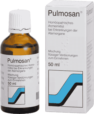 PULMOSAN, spasmodic cough, homeopathic drops, homeopathic medicine - UKDorf