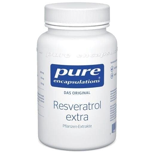 PURE ENCAPSULATIONS Resveratrol Extra, extracts red wine, grapes, knotweed - UKDorf