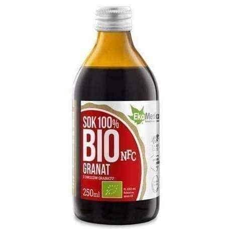 Pure pomegranate juice, BIO Pomegranate 100% juice 250ml UK