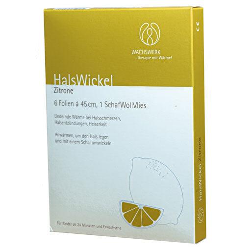 Purulent tonsillitis treatment, sore throats, hoarseness, NECK WRAP Lemon wax work - UKDorf