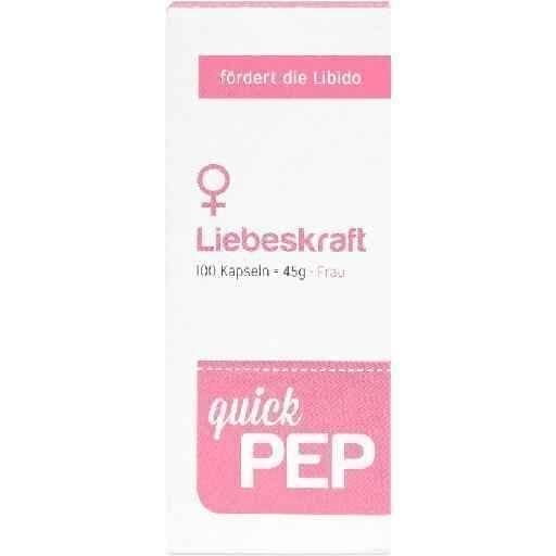 QUICKPEP love power woman capsules, increase womans libido UK