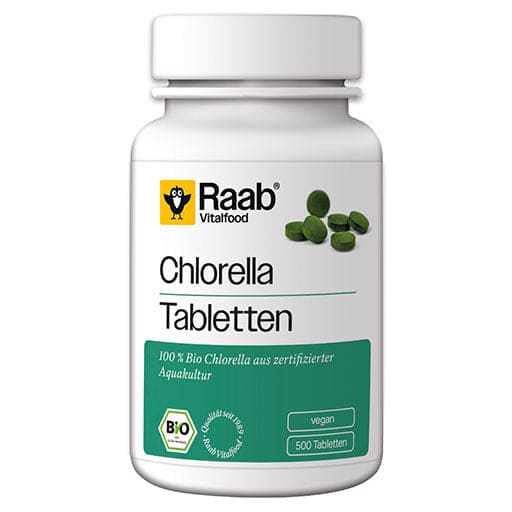 RAAB Vitalfood Chlorella Tablets Organic - UKDorf