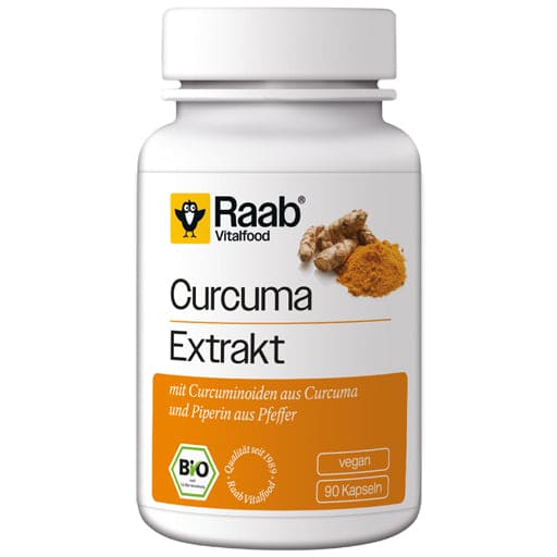 RAAB Vitalfood Curcuma Extract Organic Capsules - UKDorf
