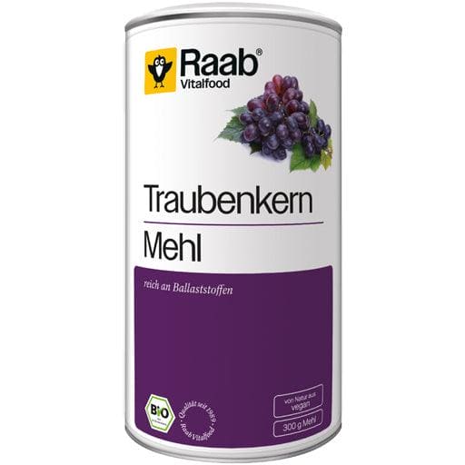 RAAB Vitalfood Grape Seed Flour Organic Powder - UKDorf