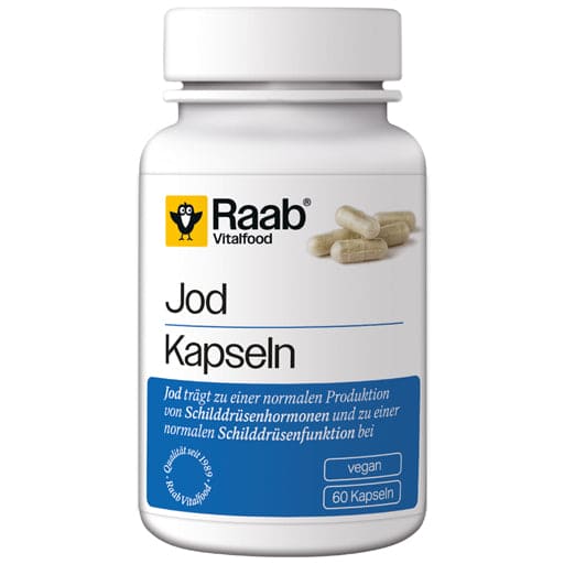 RAAB Vitalfood Iodine Capsules - UKDorf